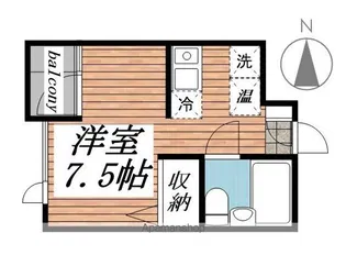 メゾン・ド・プラネット【3階】の間取り