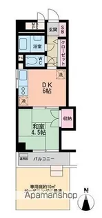 東京都杉並区和泉4丁目【マンション】の間取り