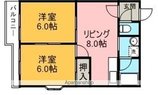 アベニューYAN【4階】の間取り