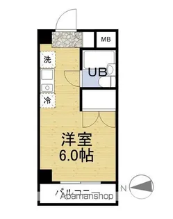 ゴールデンパーク豊島【115号室】の間取り
