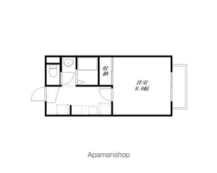 プレジール五反田【1階】の間取り