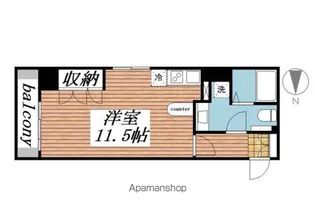 アル・ドゥ・6【1階】の間取り