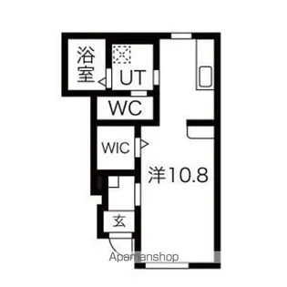 SUPERIOR(スーペリア)【105号室】の間取り