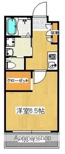 グランドゥール高松【201号室】の間取り