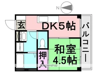 エメラルド立花パート2【305号室】の間取り