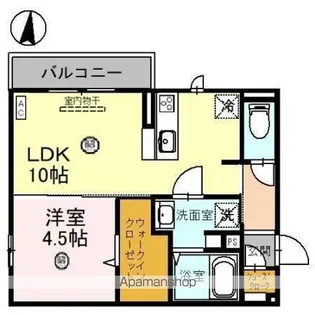 RICHE (リッシュ)【2階】の間取り