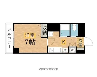 ロージナ【601号室】の間取り