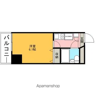 リベール国分寺【1階】の間取り