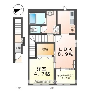 プラン デスポワール【2階】の間取り