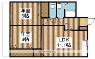 ALF−E【4階】の間取り