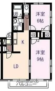 メモリーズホームA【202号室】の間取り