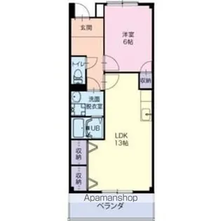 タキオンB【1階】の間取り