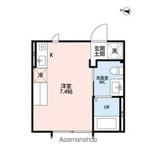 LABORATORIO大岡山【2階】の間取り