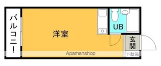 ロイヤルヒルズ高野【301号室】の間取り