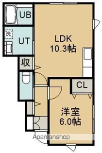 CIAO(チャオ)【1階】の間取り