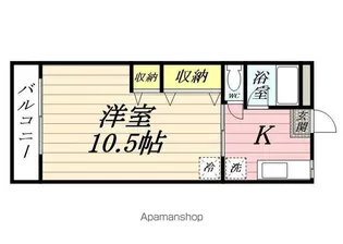 ウィローレヂデンス【2階】の間取り