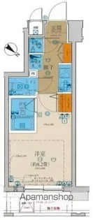 キャパシタス中野【3階】の間取り