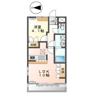 SOUTHERN HILLS(サザン ヒルズ)【2階】の間取り