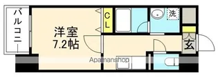ル グランシャリオ【801号室】の間取り