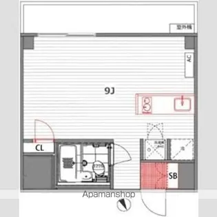 インペリアル六本木1号館【2階】の間取り