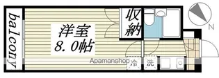 ジュネパレス柏第25【1階】の間取り