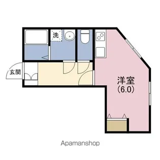 丸一橋ハイツ【301号室】の間取り