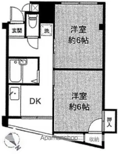 メゾン須田【4階】の間取り