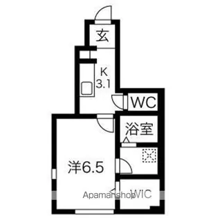 ロジェ コンフォールⅢ【1階】の間取り