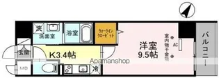 グレースクレスト八潮【5階】の間取り