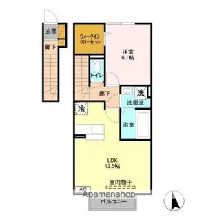 ステアヒルズII【2階】の間取り