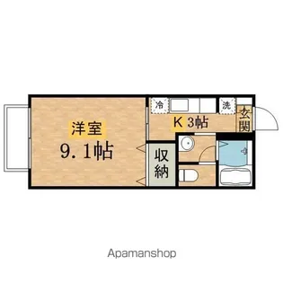 N・Sハイツ【203号室号室】の間取り