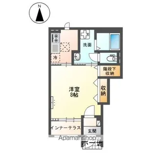 WARM(ヴァルム)【1階】の間取り