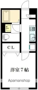 コルティーレ吉祥寺【106号室】の間取り