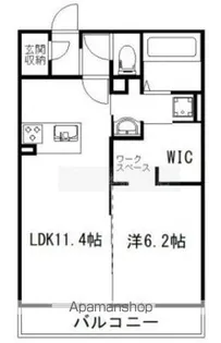 ANFANG神田【2階】の間取り