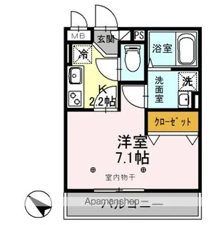 シャルマン【2階】の間取り