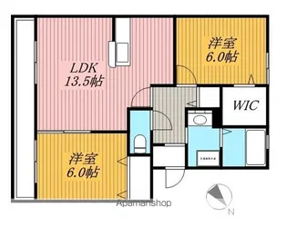 アネシス 壱番館【1階】の間取り