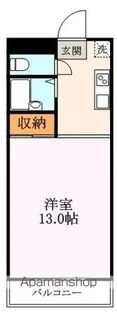 グランパティキサイチ【208号室】の間取り
