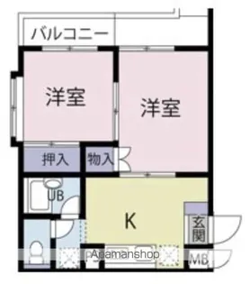クロノス星が丘【2階】の間取り