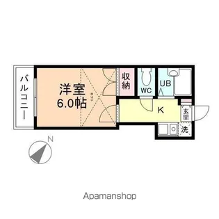 フジパレス石金【203号室】の間取り