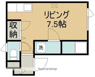 コミュニティ上野Ⅲ【103号室】の間取り