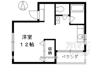 FORCE TOMINOKOJI【403号室】の間取り