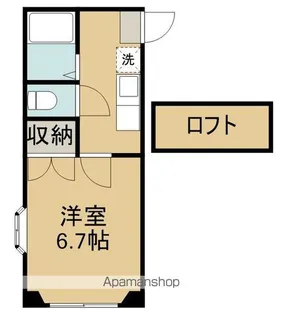ホワイトキャッスル36番館【2階】の間取り