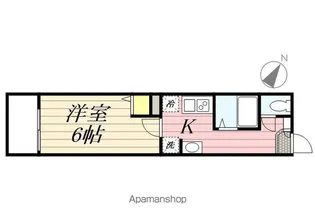 MELDIA京成大和田Ⅱ【2階】の間取り