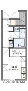 レオパレスアトリオ B【108号室】の間取り