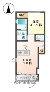 アイ・セレッソ【1階】の間取り