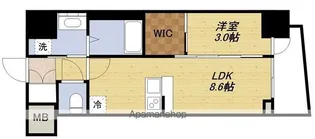 セレニテ江坂グランデ【9階】の間取り