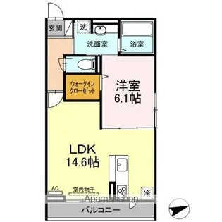 サスティーナGTーY【2階】の間取り