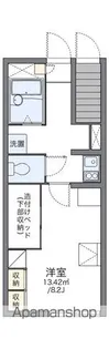 レオパレスカナルC【104号室】の間取り