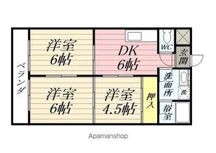 FIFTH AVE【2階】の間取り