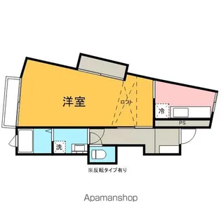 フォーラム東山【203号室】の間取り